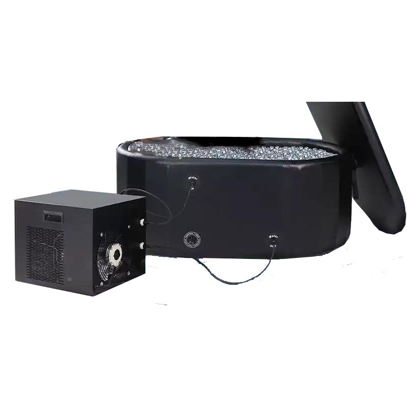 수평 욕조가 있는 0.3 HP 얼음 욕조 장치